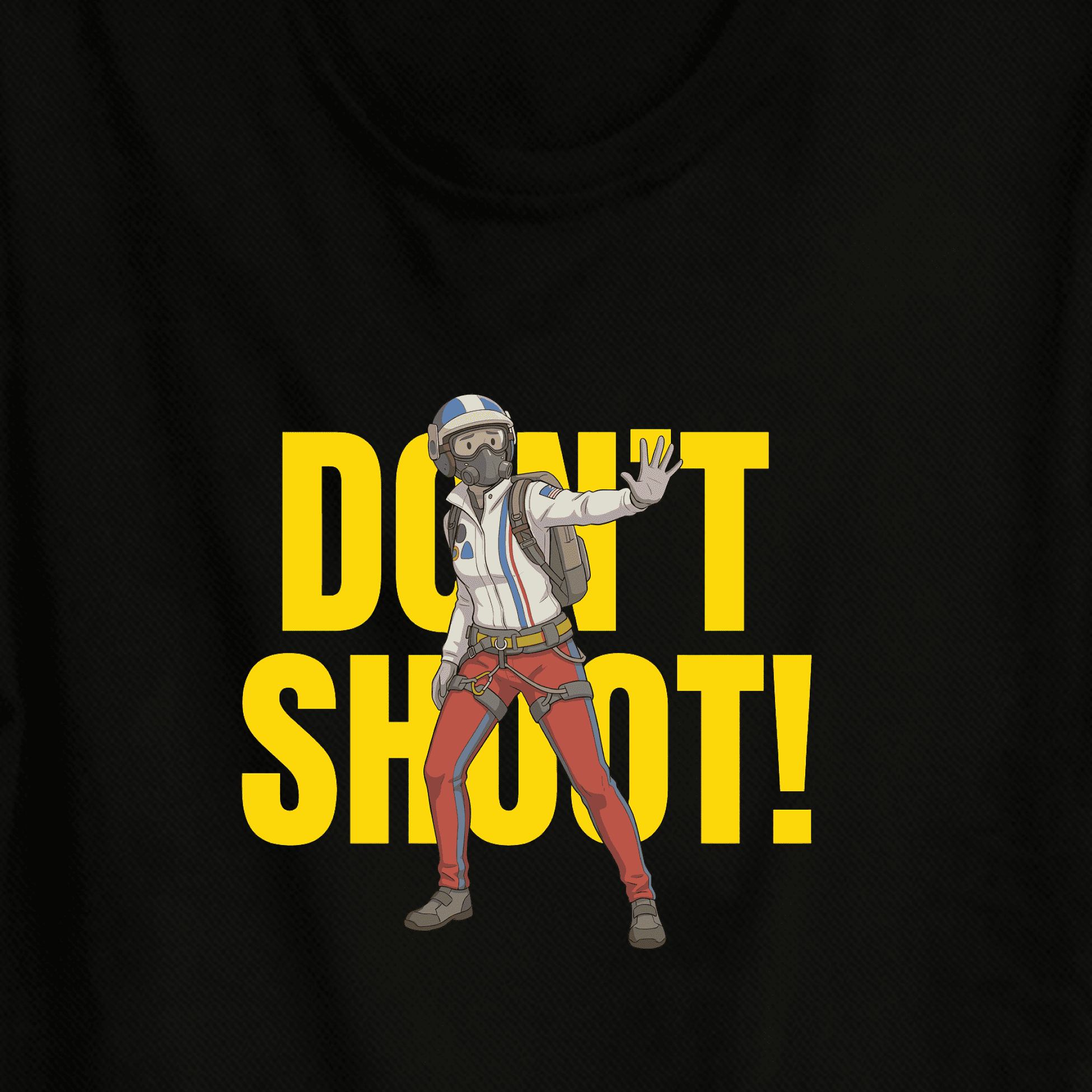 T-Shirt – DON'T SHOOT! design from Raiders Market