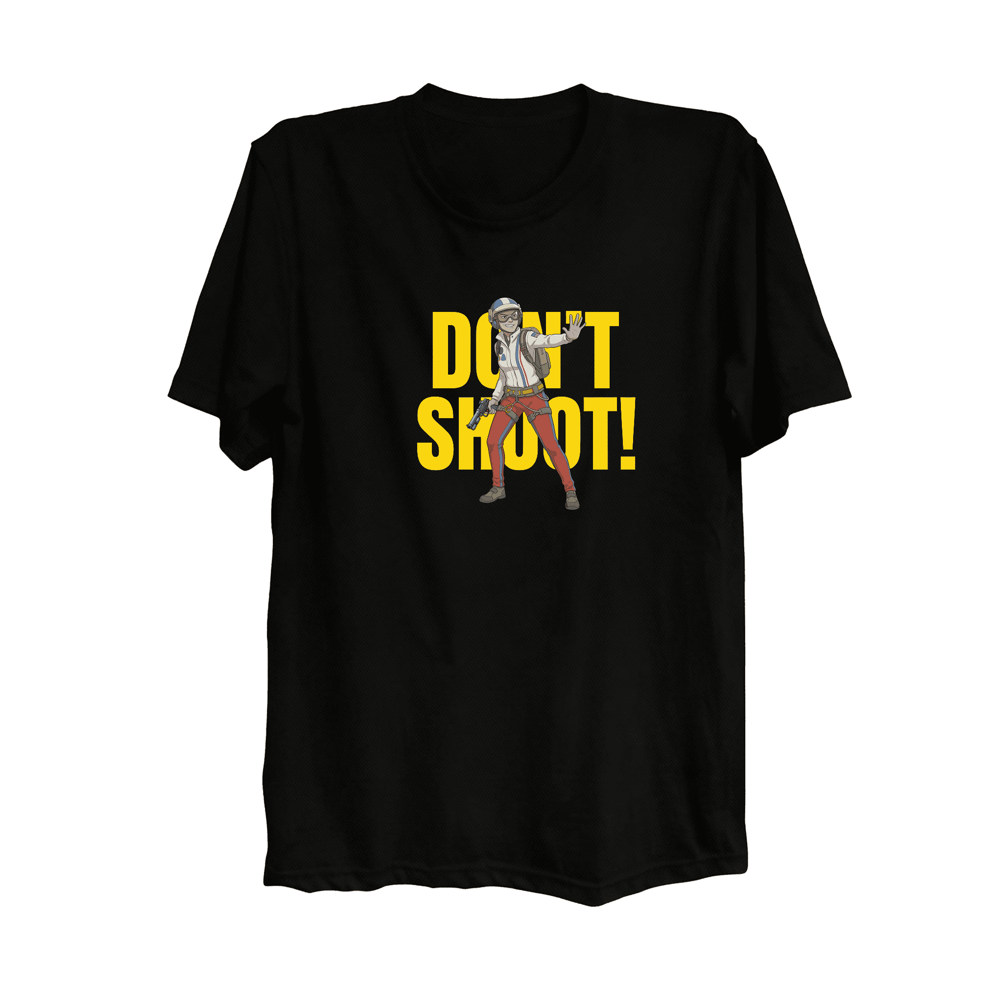 T-shirt T-Shirt – Malicious DON'T SHOOT! design from Raiders Market