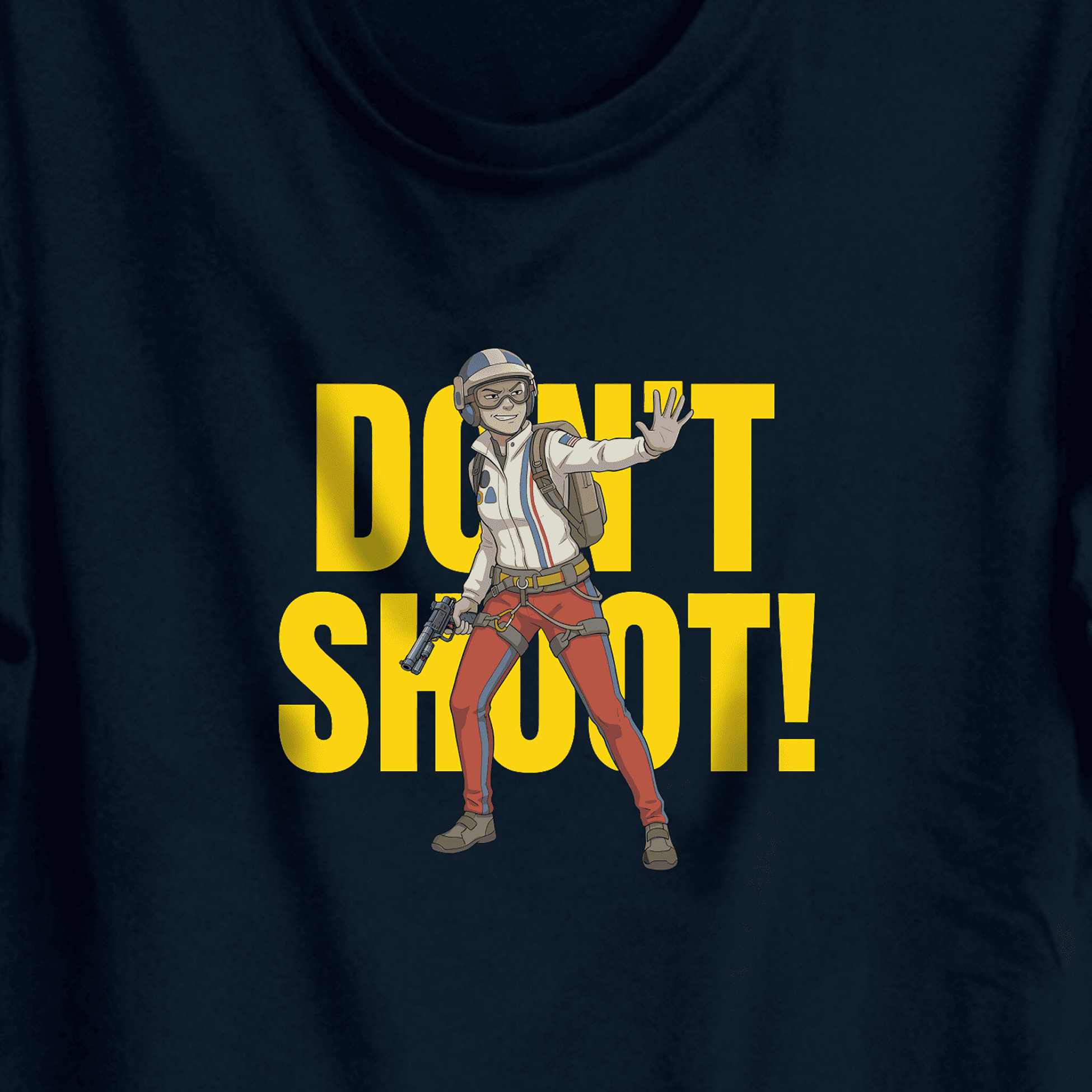 T-shirt T-Shirt – Malicious DON'T SHOOT! design from Raiders Market