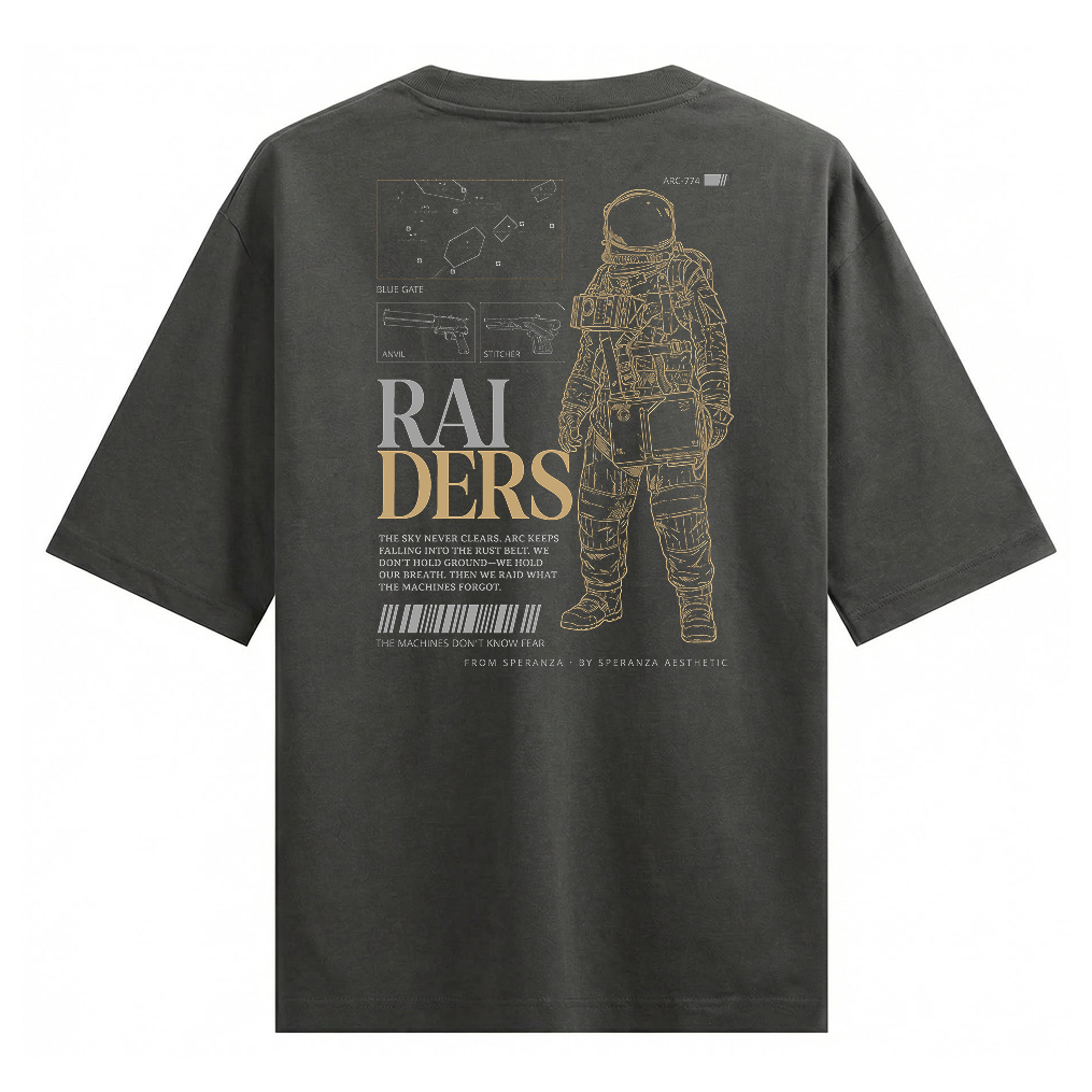 "Rust Belt" Oversized Carded Heavy Shirt