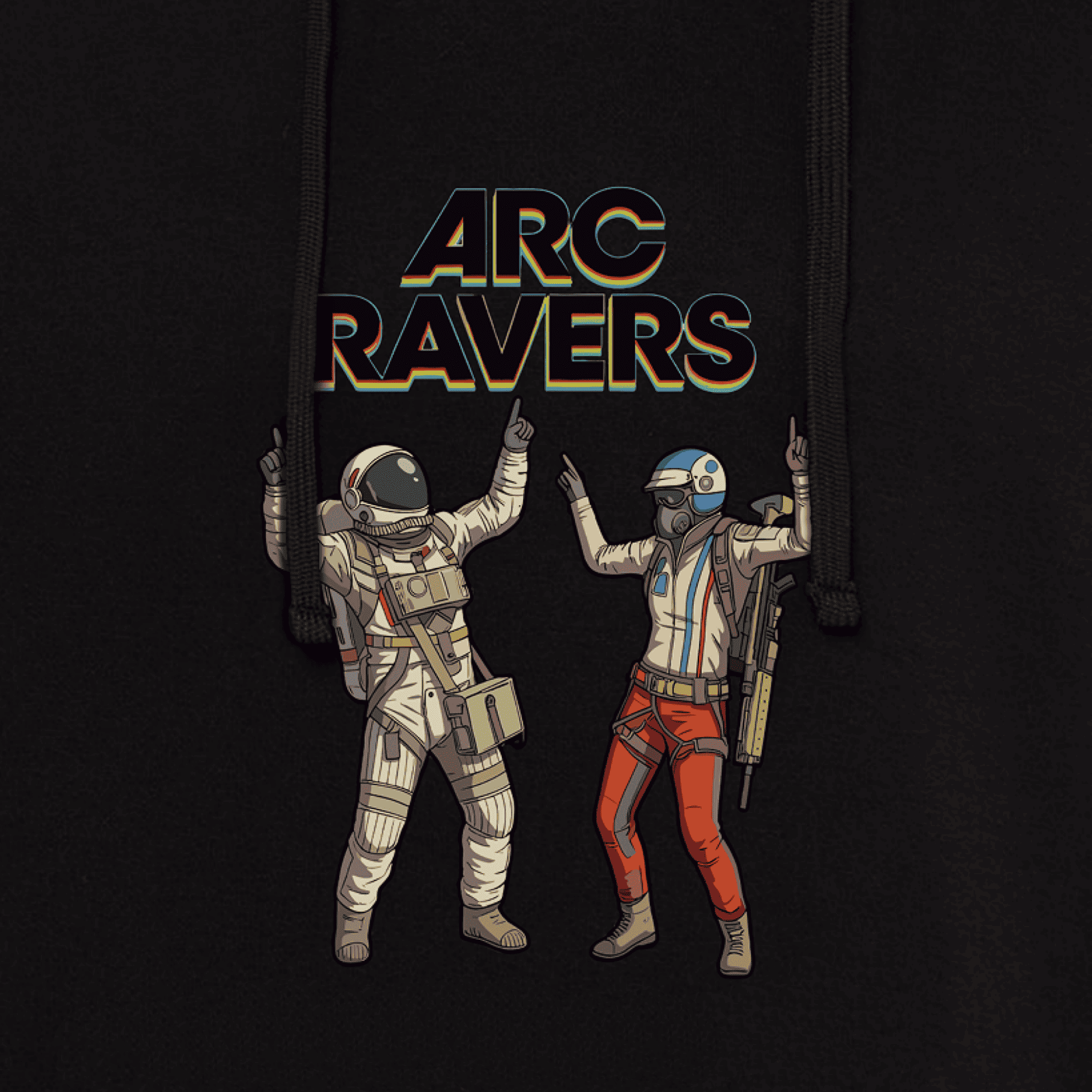 "Ravers" Heavy Hoodie